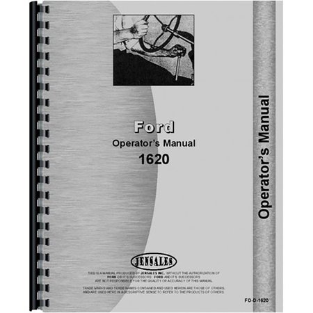 Operators Manual For Holland 1620 Tractor (Diesel) (Compact 2 and 4 Wheel Drive) -  AFTERMARKET, RAP71132